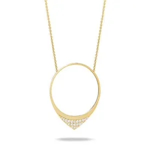 0.26ctw Diamond Circle Necklace