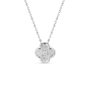14KW 17D0.05CT, 4 CLOVER FLOWER ER  (118N402272W)