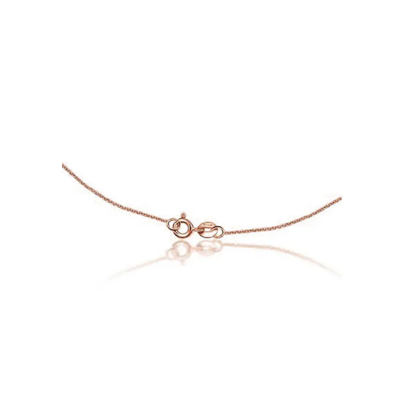 18k Gold Arrow And A Drop Diamond Necklace