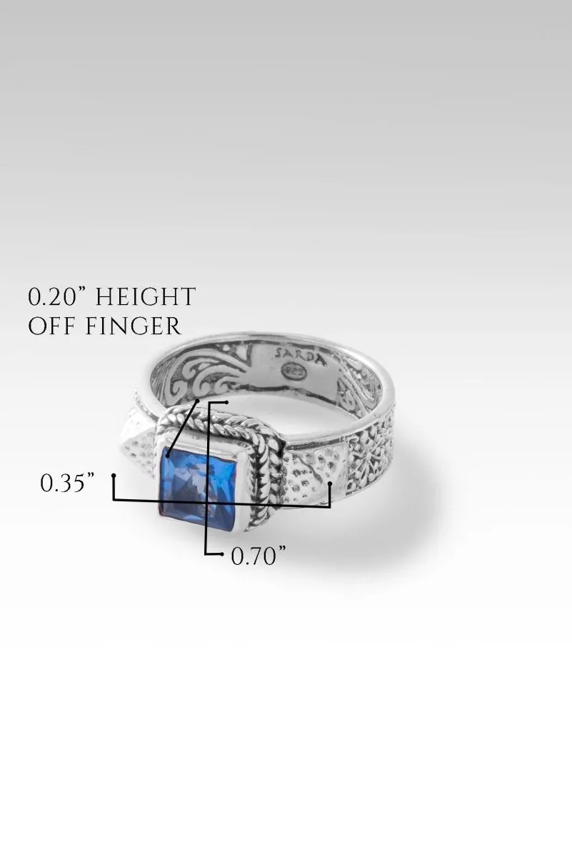 All Things Possible Ring™ in Royal Bali Blue™ Mystic Topaz