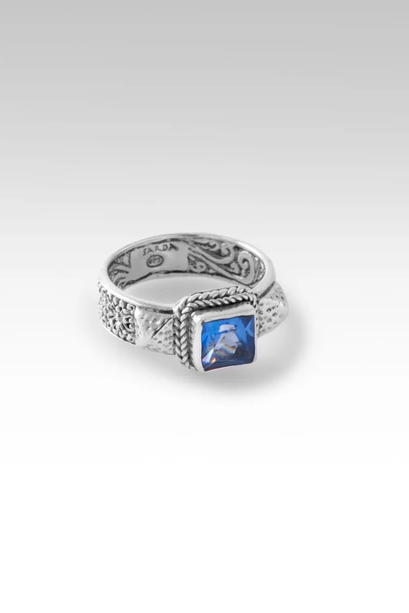 All Things Possible Ring™ in Royal Bali Blue™ Mystic Topaz