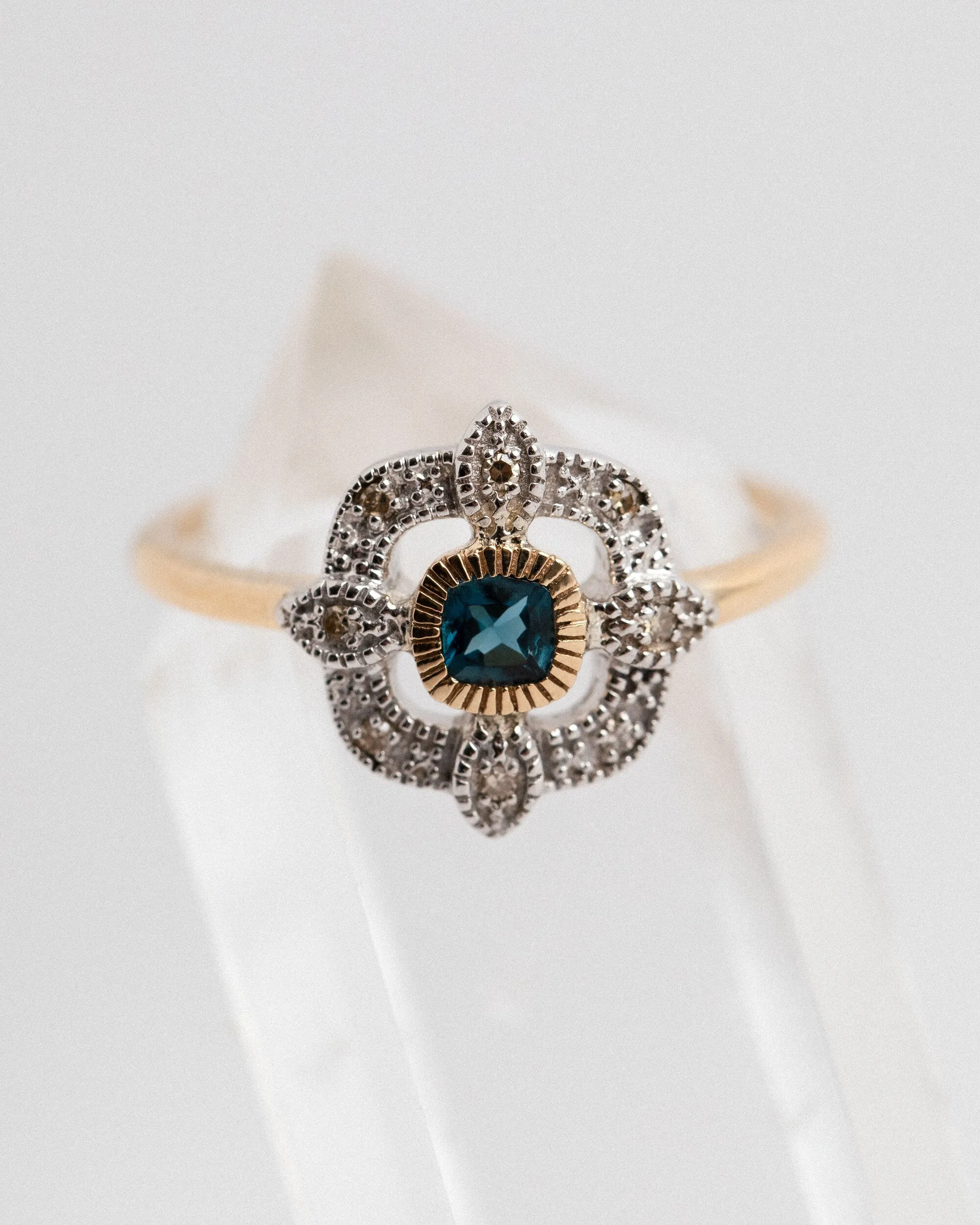 Bettina Ring London Blue Topaz
