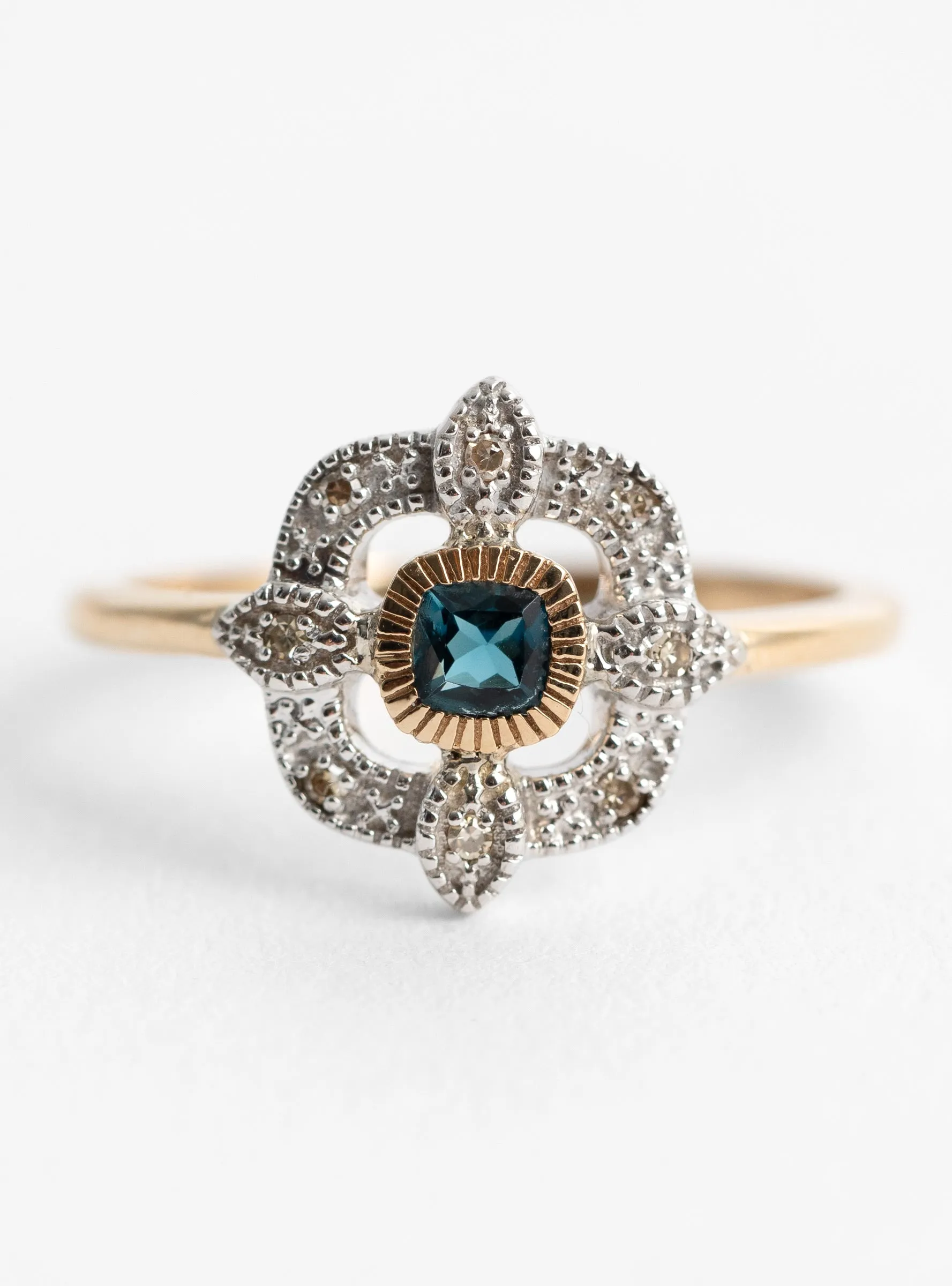 Bettina Ring London Blue Topaz