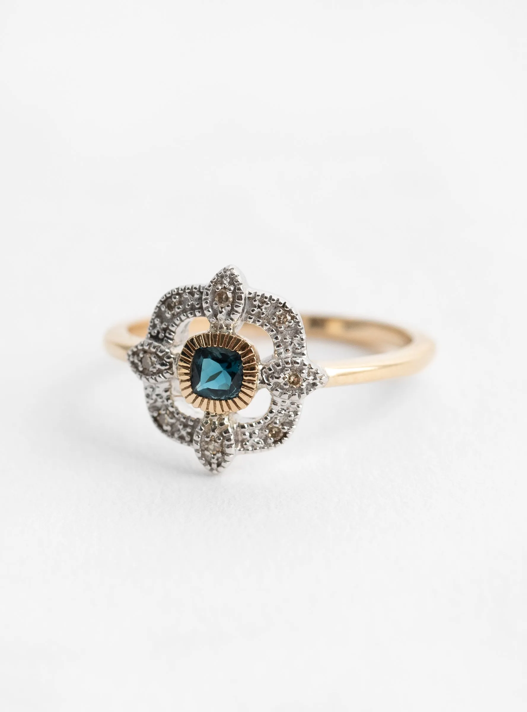 Bettina Ring London Blue Topaz