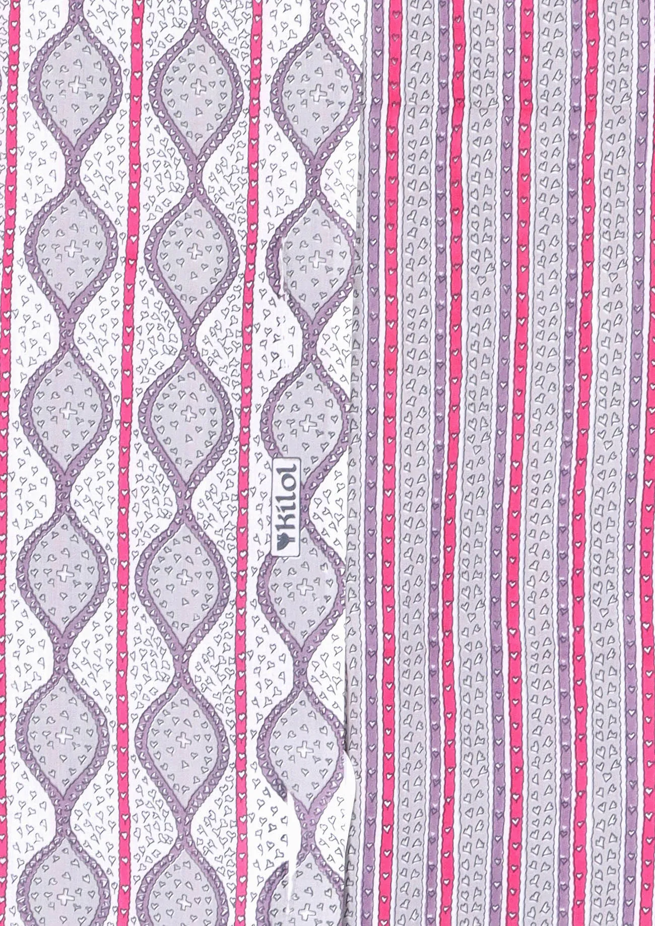 Cambric Cotton Two Piece Dress Material in Graphic  Print