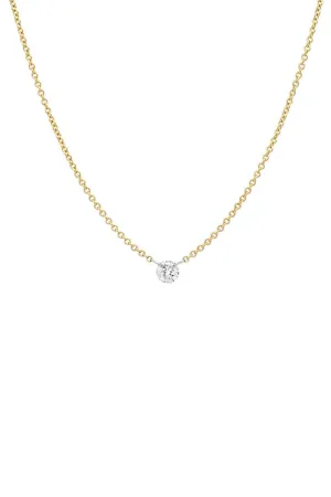 Cherished Diamond Necklace - 14kt Yellow Gold