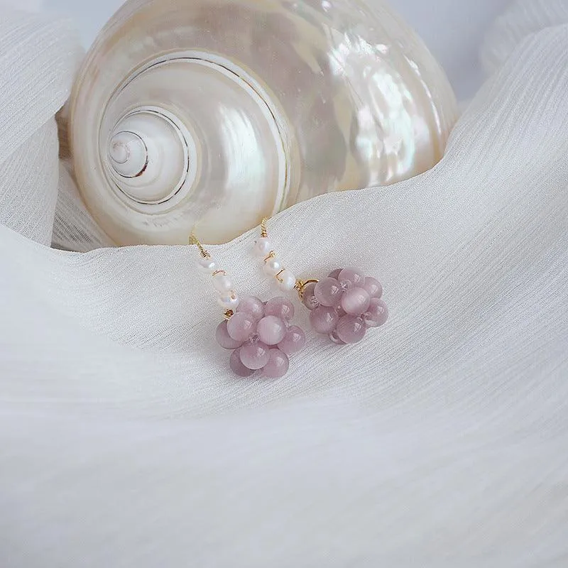 [Clearance] Grape Earrings