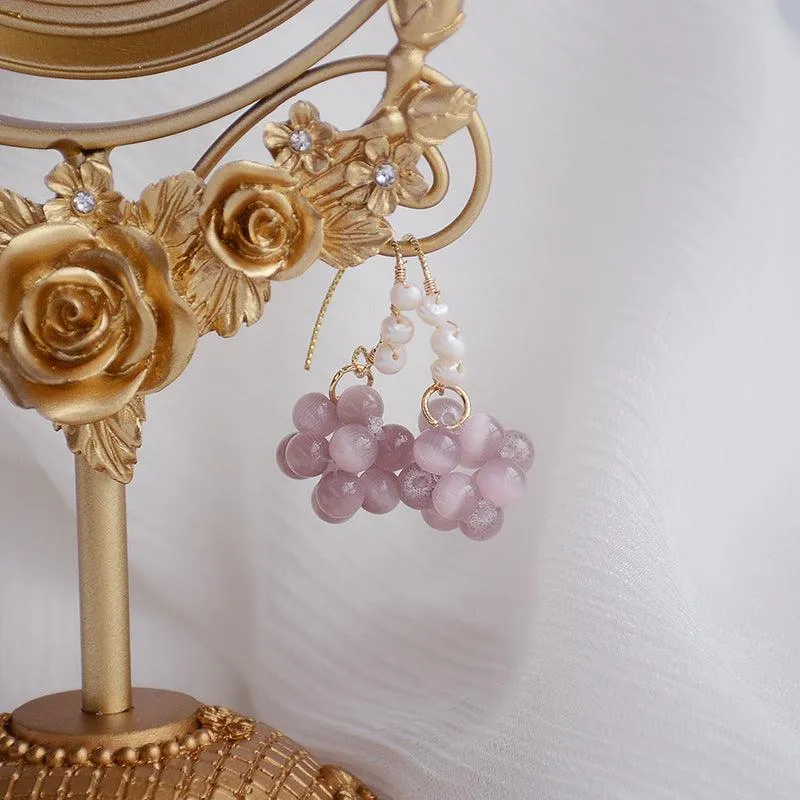 [Clearance] Grape Earrings
