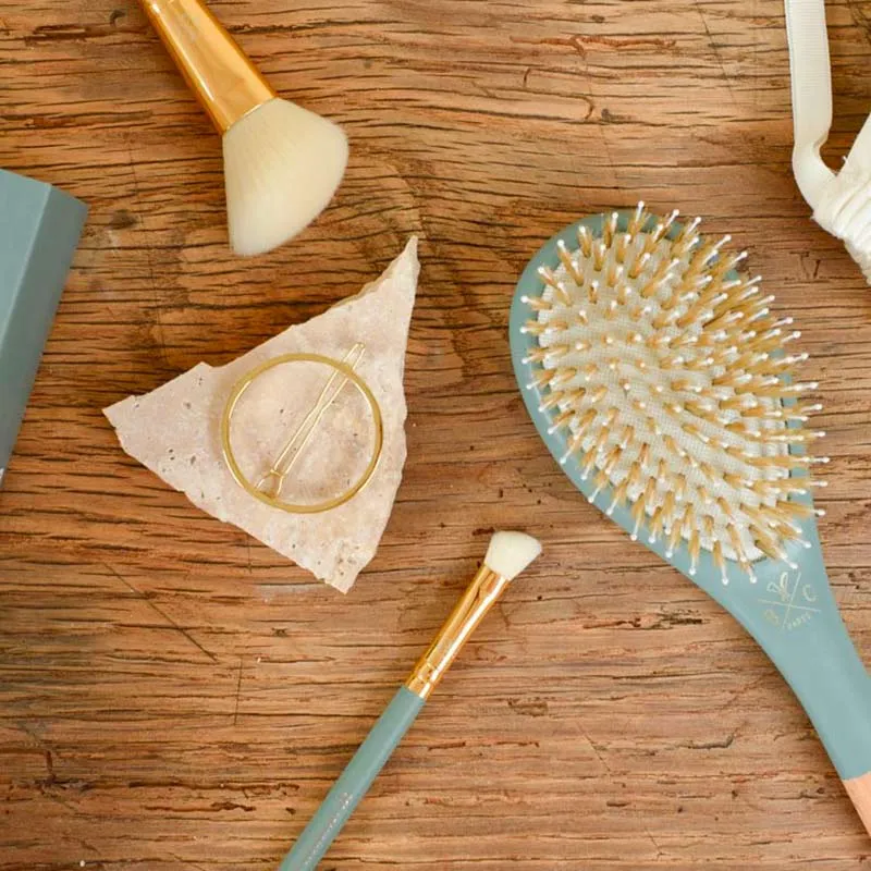 Coffret Les Essentiels avec brosse démêlante et lissante - Eucalyptus