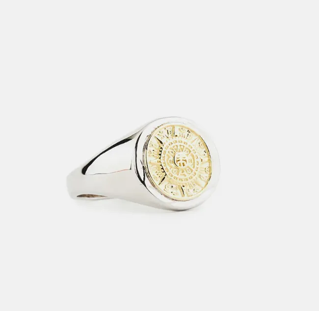 Compass Ring | Silver