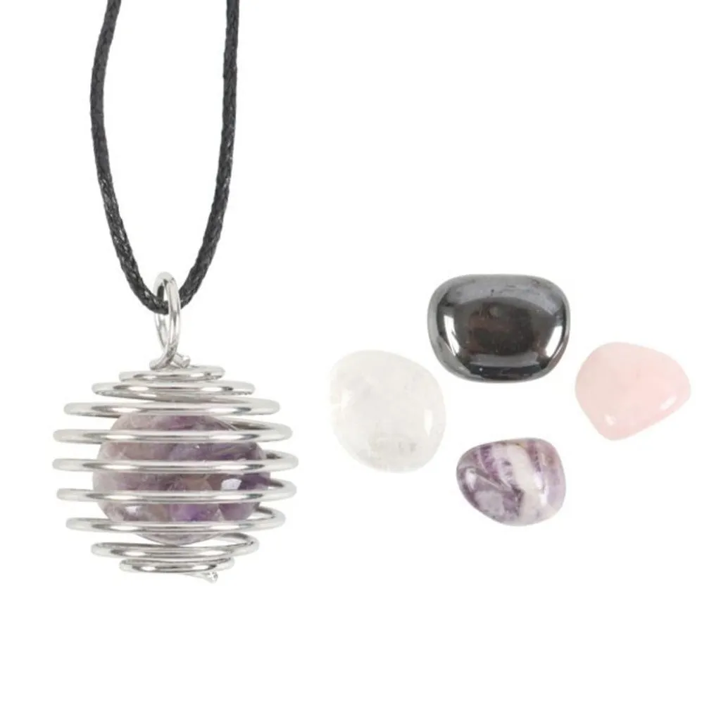 Crystal Gift Set - Build Your Own Crystal Necklace Kit