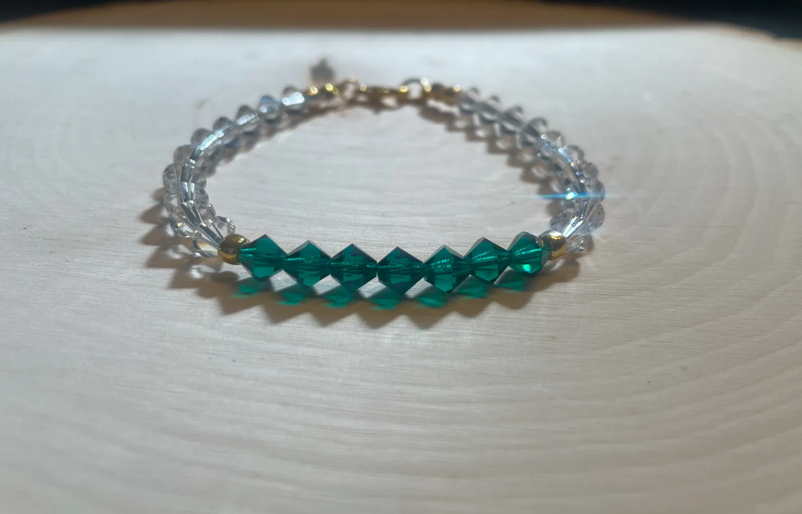Custom Birthstone Bracelet and Earrings