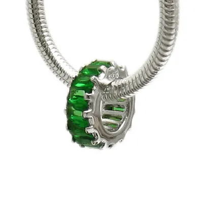 CZ Baguette Bead