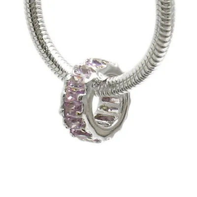 CZ Baguette Bead