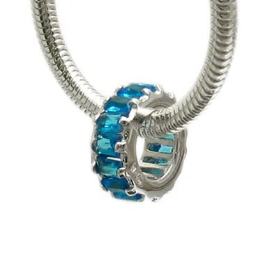 CZ Baguette Bead