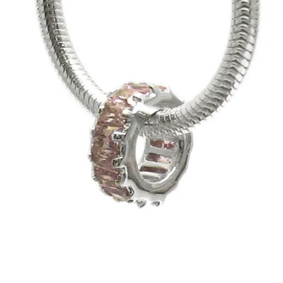 CZ Baguette Bead