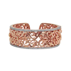 Diamond Ivy Lace Wide Cuff