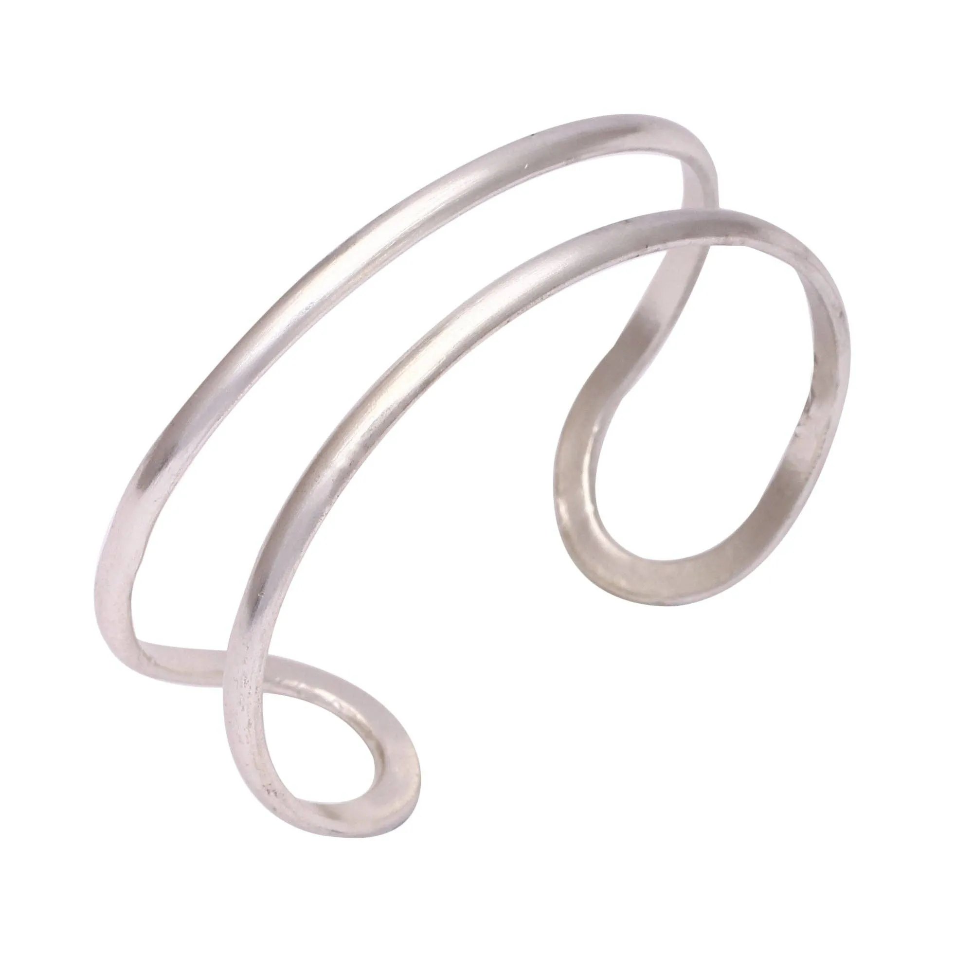 Double Loop Cuff Bracelet