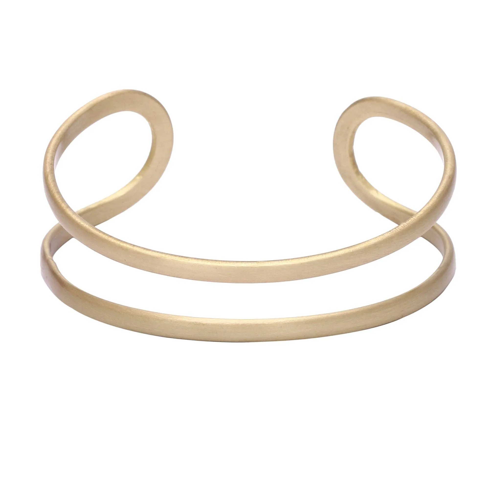 Double Loop Cuff Bracelet