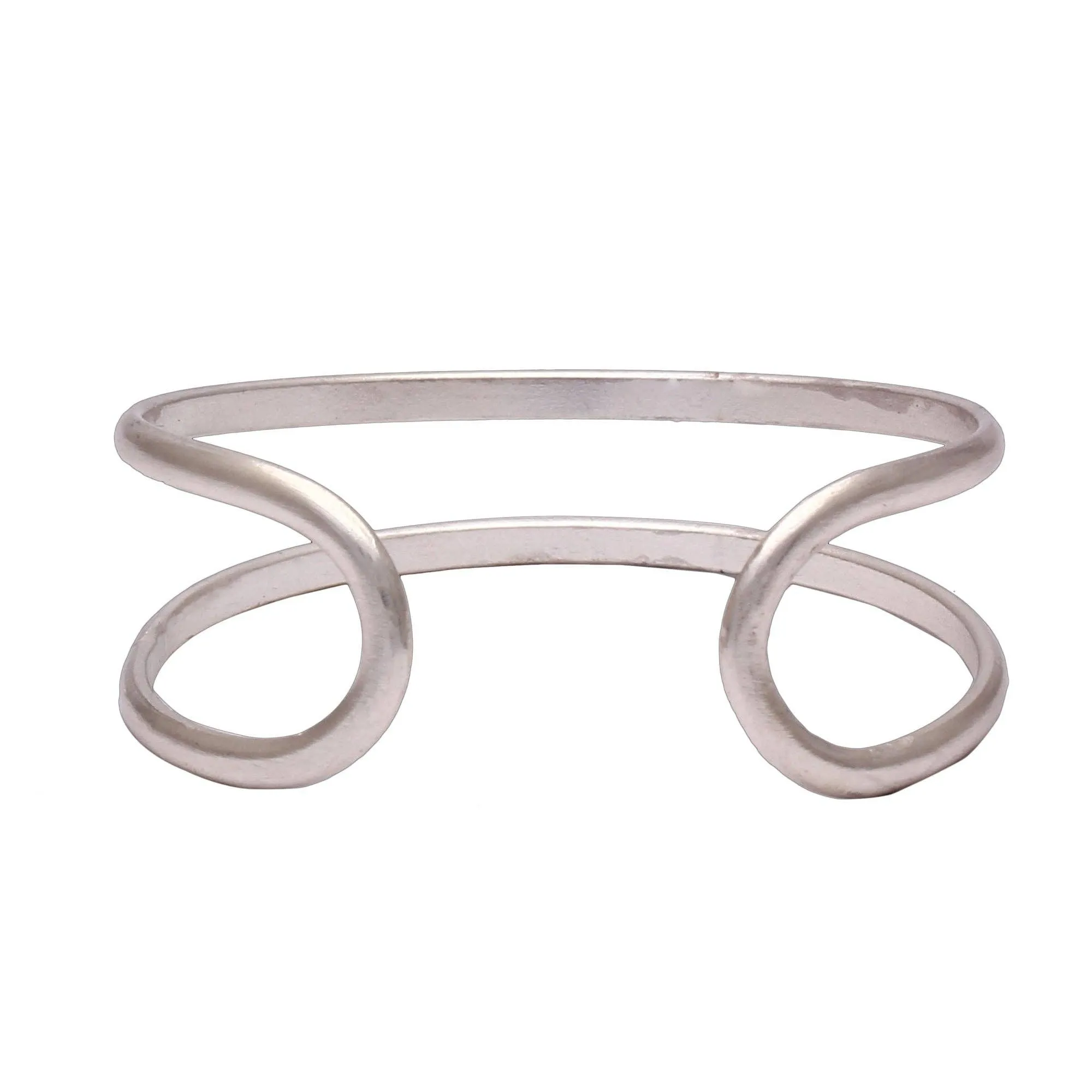 Double Loop Cuff Bracelet