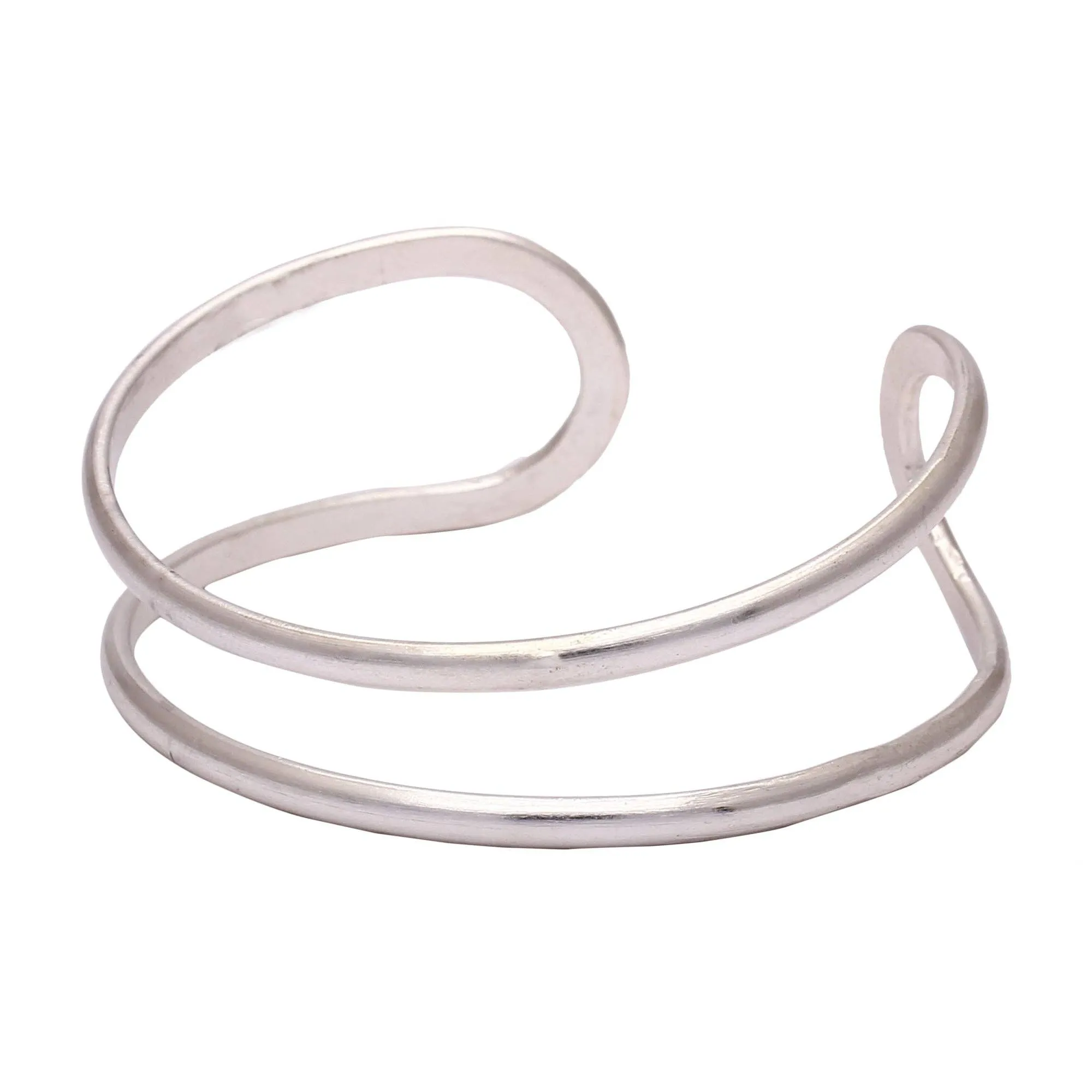 Double Loop Cuff Bracelet