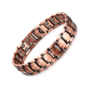 Double Row Copper Magnetic Bracelets