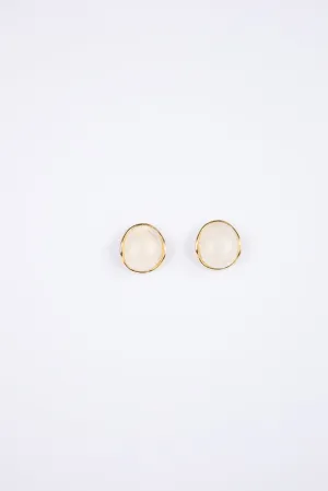 Eloise Earrings - Creme