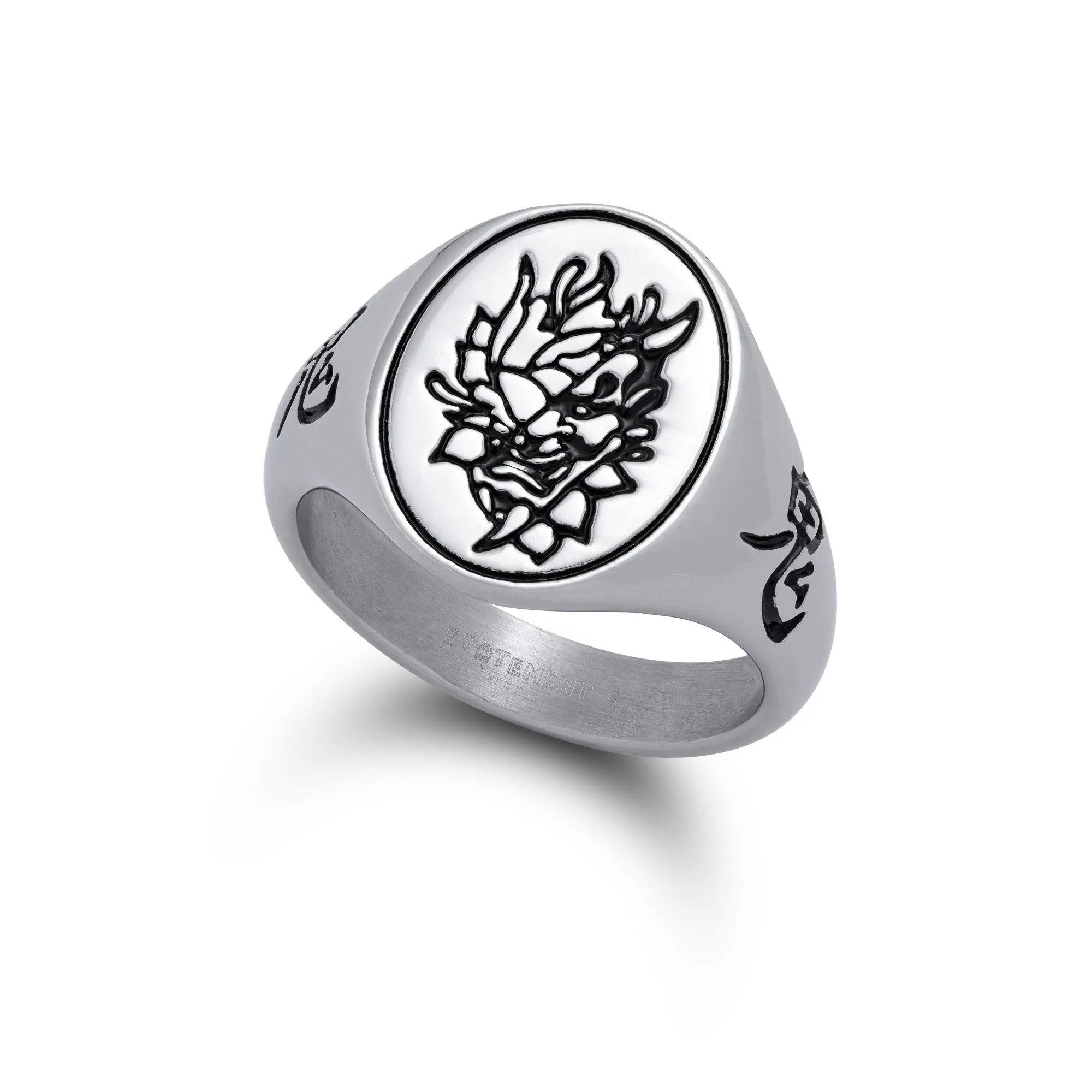 EM GOLDS X STATEMENT "Peony Oni" Signet Ring