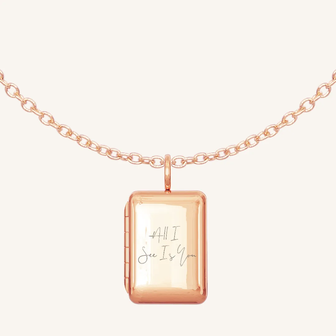 Etch Story Locket Jessica Urlichs - All I see is you