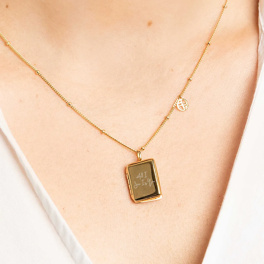 Etch Story Locket Jessica Urlichs - All I see is you