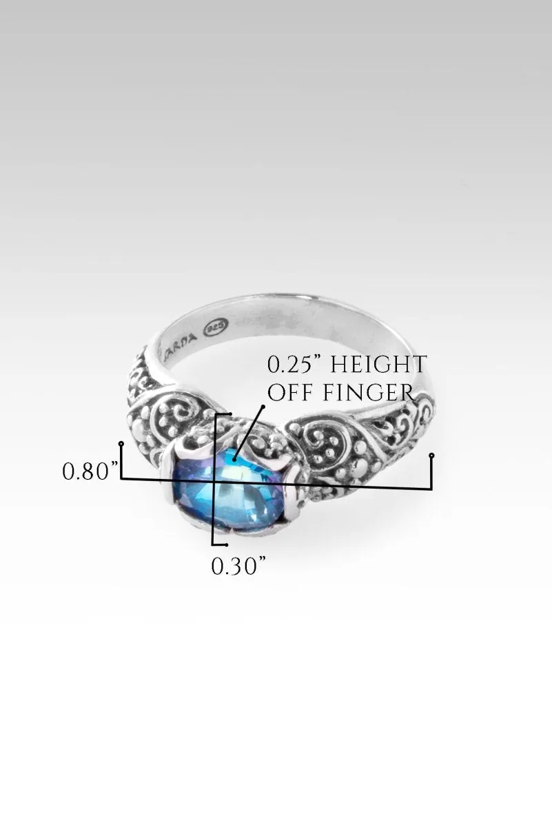 Euphony Ring™ in Sheer Luck™ Mystic Topaz