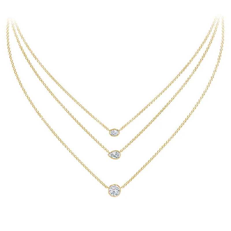 Forevermark Tribute™ Round Diamond Necklace