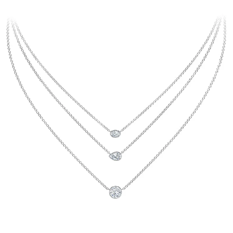 Forevermark Tribute™ Round Diamond Necklace