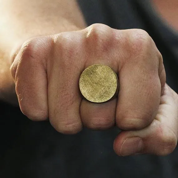 Full Moon Ring | Gold