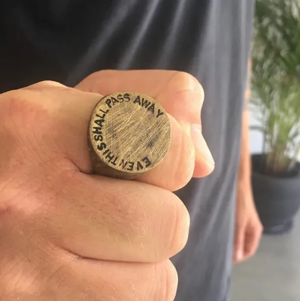 Full Moon Ring | Gold
