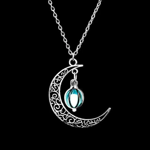 Glowing Moon Goddess Necklace - BF