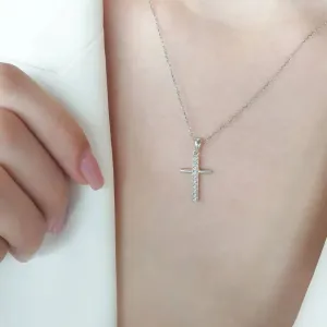 Gold Diamond Cross