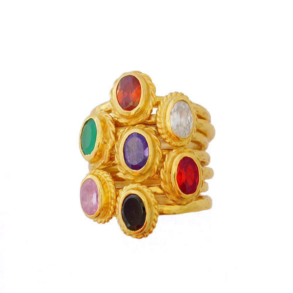 Gold Stacking Ring