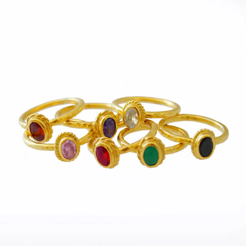 Gold Stacking Ring