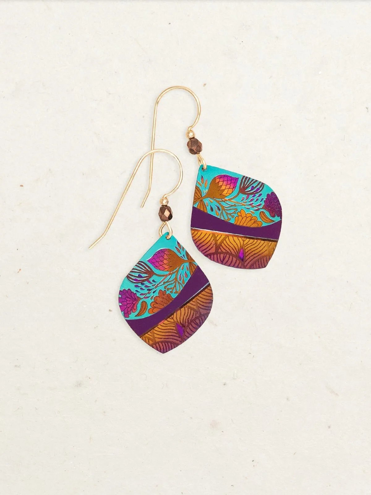 Holly Yashi Lani Earrings - Amber Wave