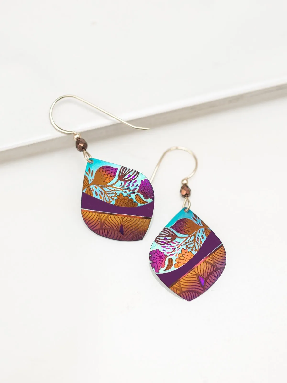 Holly Yashi Lani Earrings - Amber Wave