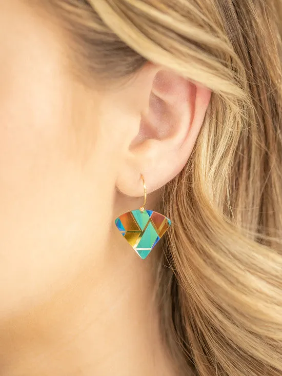 Holly Yashi Mercury Earrings in Amber