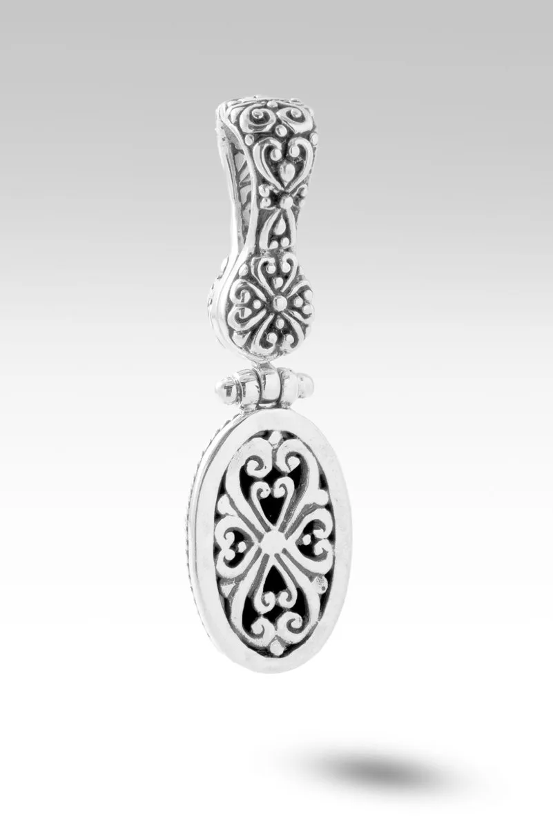 Key to Heaven Pendant™ in Bali Waters Abalone & Quartz Triplet