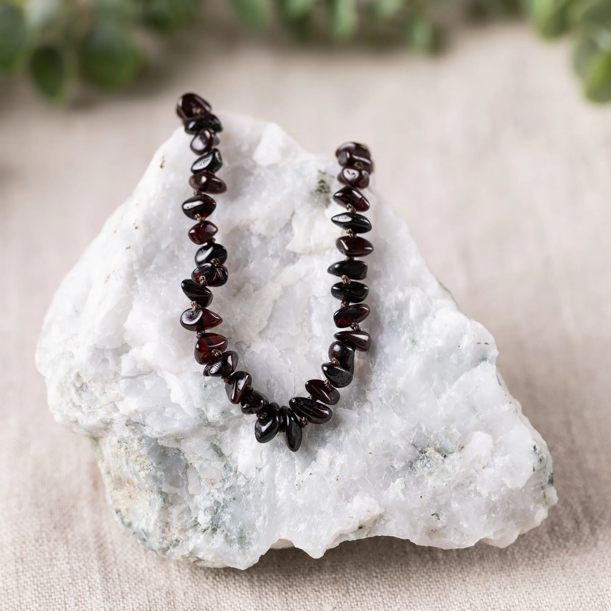 Kids | Cherry Chip Baltic Amber Necklace