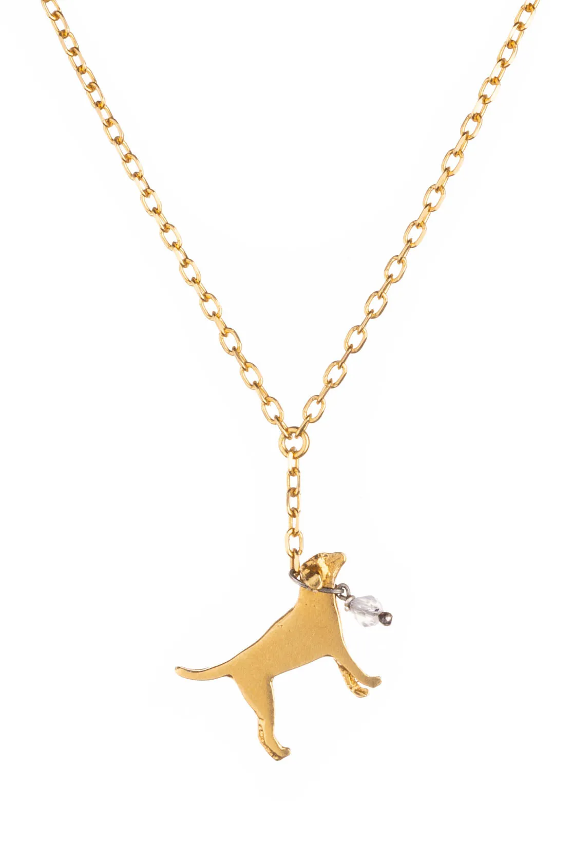 Labrador On a Lead Necklace