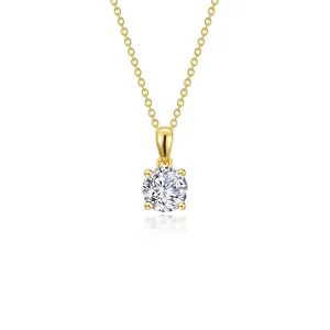 Lafonn Classic Round Diamond Necklace N0305CLG20