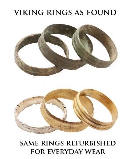 LATE MEDIEVAL WOMAN'S FASHION RING, SIZE 7 ¾
