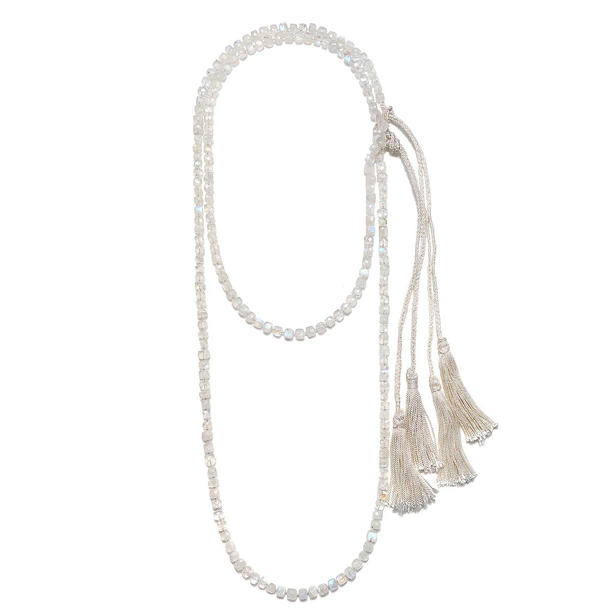 Moonstone Bead Necklace