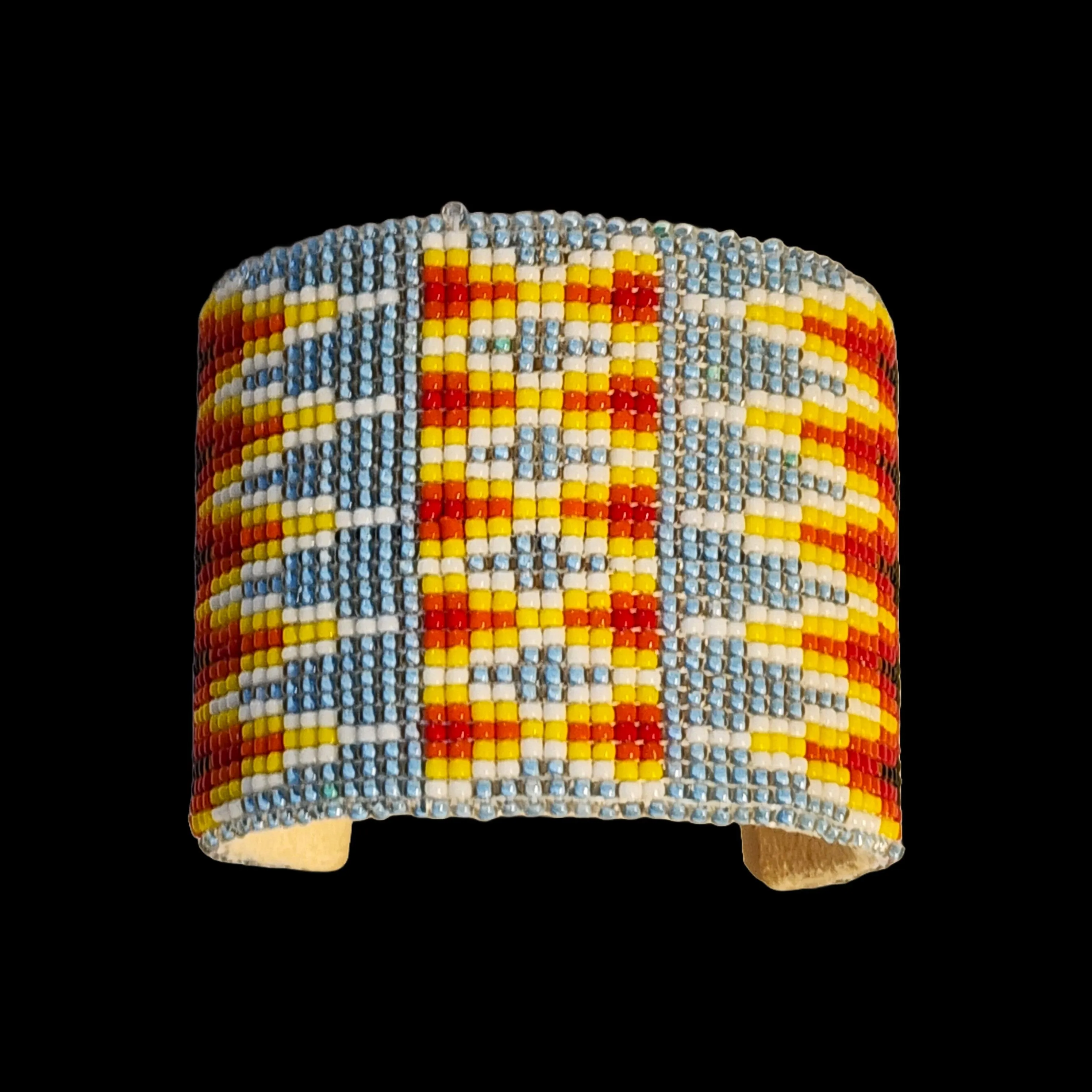 Navajo Beaded Fire Bracelet
