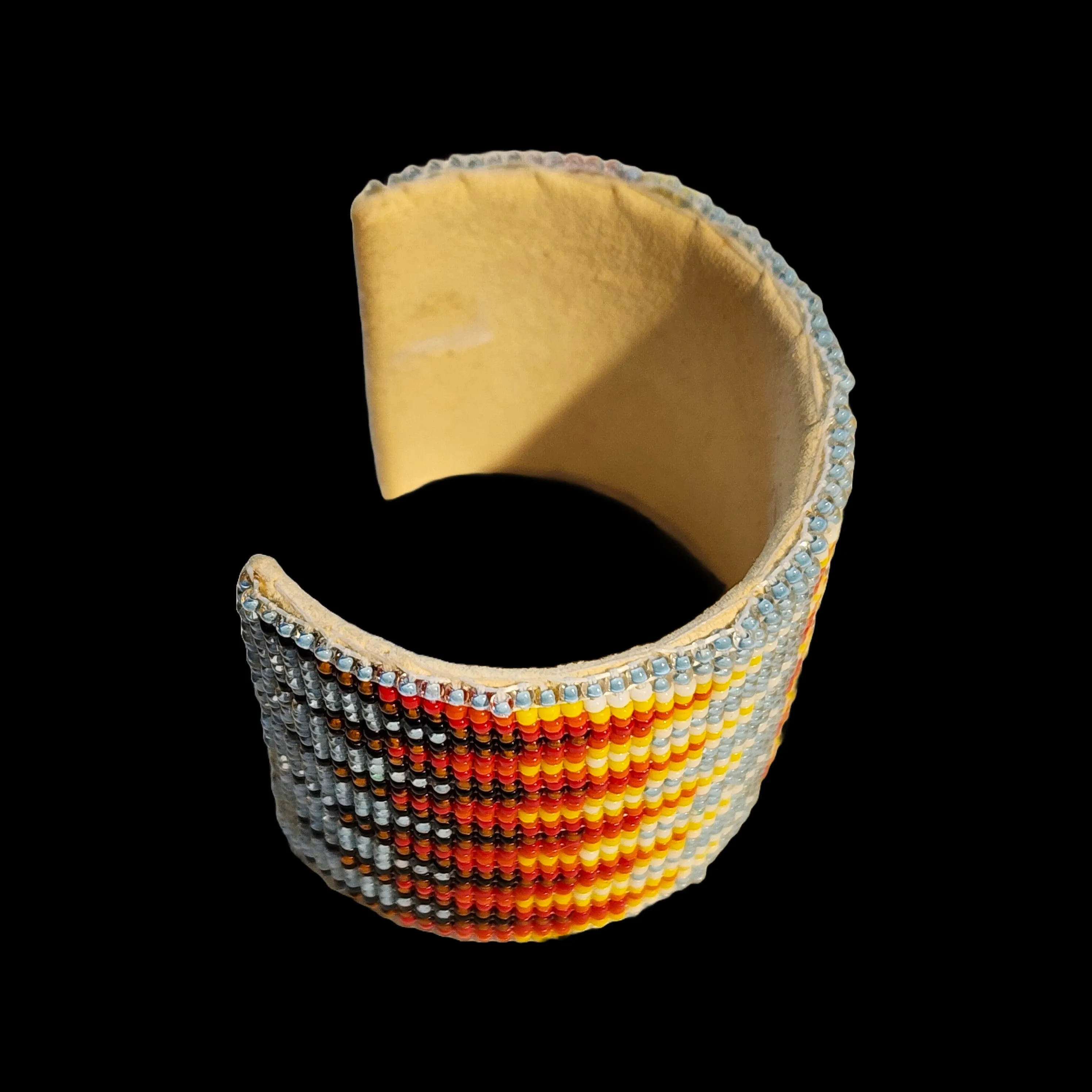 Navajo Beaded Fire Bracelet
